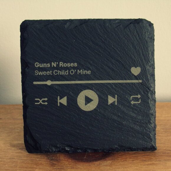 Custom Music Player Coasters (set of 4) - Picture 2 of 5